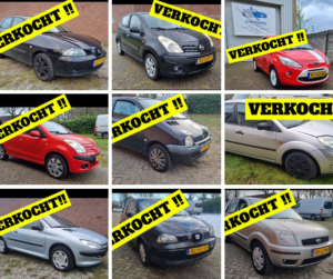 VERKOCHTE AUTO'S