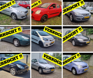 VERKOCHTE AUTO'S